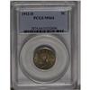 Image 1 : 1912-D 5C MS64 PCGS. Gray and gold toning covers the q 