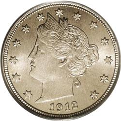 1912-D 5C MS66 PCGS. The ''12-D is always popular as t 