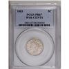 Image 3 : 1883 5C With Cents PR67 PCGS. A fantastic Liberty Head 