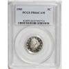 1901 5C PR66 Cameo PCGS. A lovely Premium Gem, essenti 