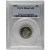 1903 5C PR66 Cameo PCGS. Crisply struck with a light c 