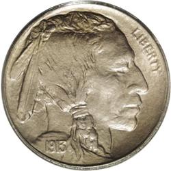 1913-D 5C Type Two MS66 PCGS. Both sides display a del 