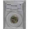 Image 2 : 1915-D 5C MS65 PCGS. Mostly untoned with thick, satiny 