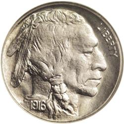 1916-D 5C MS66 NGC. This example is tied for the fines 