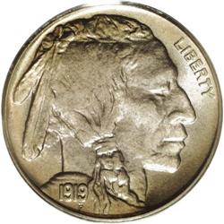 1919-D 5C MS65 PCGS. The 1919-D is one of the more cha 