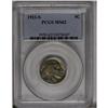 1923-S 5C MS62 PCGS. Typically struck with olive color 