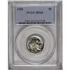 1929 5C MS66 PCGS. Shimmering luster bathes this lovel 