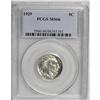 Image 1 : 1929 5C MS66 PCGS. Bright and satiny with a light over 