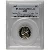 Image 1 : 1967 5C SMS MS67 Deep Cameo PCGS. A Superb Gem lightly 