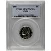 1967 5C SMS MS67 Deep Cameo PCGS. A proof at first gla 