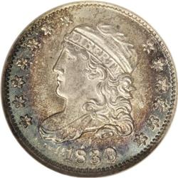 1830 H10C MS67 NGC. V-1, LM-14, R.3. The reverse of th 