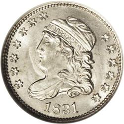 1831 H10C MS66 NGC. V-3, LM-7, R.2. Mostly brilliant w 