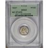 1837 H10C Large Date (Curl Top 1) MS62 PCGS. Dove-gray 