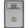 Image 1 : 1840 H10C No Drapery MS64 NGC. Subtle, satiny luster a 
