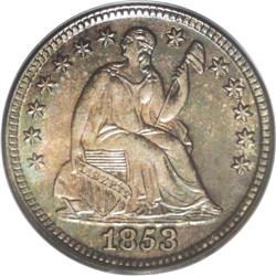 1853 H10C No Arrows MS66 PCGS. Although a number of hi 