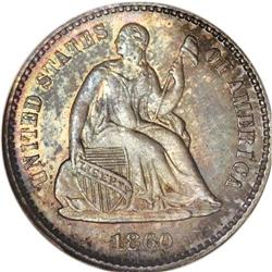 1860 H10C MS67 NGC. Superb quality in this popular fir 