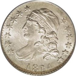 1814 10C Large Date MS64 PCGS. JR-3, R.2. This die var 