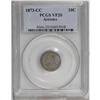 Image 3 : 1873-CC 10C Arrows VF20 PCGS. Since the 1873-CC No Arr 