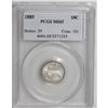 1885 10C MS65 PCGS. A pleasing Gem, sharply struck wit 