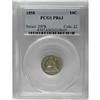 1858 10C PR63 PCGS. Pale lilac field toning covers the 