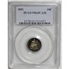 Image 3 : 1891 10C PR65 Cameo PCGS. This example has gorgeous el 