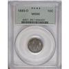 Image 3 : 1893-O 10C MS66 PCGS. 