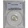 1906-S 10C MS66 PCGS. Bright, virtually colorless Prem 