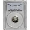 Image 1 : 1894 10C PR64 Cameo PCGS. A highly reflective piece wi 
