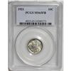 Image 3 : 1921 10C MS65 Full Bands PCGS. An attractive Gem examp 