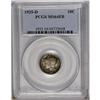 Image 1 : 1925-D 10C MS64 Full Bands PCGS. Lavishly toned in oce 