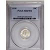 Image 3 : 1930 10C MS67 Full Bands PCGS. Light tan toning graces 
