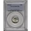 Image 1 : 1936-D 10C MS67 Full Bands PCGS. Satiny luster on the 