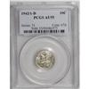 Image 1 : 1942/1-D 10C AU55 PCGS. A lightly circulated but still 