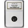 Image 1 : 1965 10C SMS MS68 Cameo NGC. The pale cream devices ha 