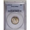 Image 3 : 1875-CC 20C MS64 PCGS. This radiantly lustrous near-Ge 