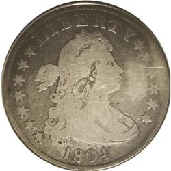 1804 25C Good 4 ANACS. B-1, R.4. Slate-gray devices ar 