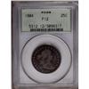 Image 3 : 1804 25C Fine 12 PCGS. B-1, R.4. This variety is attri 