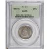 Image 3 : 1859-S 25C AU55 PCGS. Large S mintmark as always. Alth 