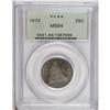 Image 3 : 1872 25C MS64 PCGS. An extremely important opportunity 