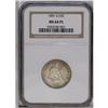 Image 1 : 1891-S 25C MS64 Prooflike NGC. The lone prooflike cert 