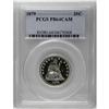 Image 3 : 1879 25C PR64 Cameo PCGS. Type Two Reverse. Ice-white 
