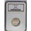 Image 1 : 1882 25C PR65 NGC. Most of the obverse is marked by th 
