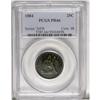 Image 3 : 1884 25C PR66 PCGS. Each side is bathed in sea-green w 