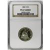 Image 3 : 1884 25C PR67 Cameo NGC. This intricately struck Super 