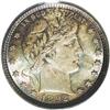 Image 1 : 1892 25C MS67 PCGS. Type One Reverse. Dappled ocean-bl 