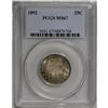 Image 3 : 1892 25C MS67 PCGS. Type One Reverse. Identifiable by 