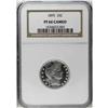 Image 3 : 1895 25C PR66 Cameo NGC. Imposing white frost differen 
