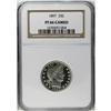 Image 3 : 1897 25C PR66 Cameo NGC. An untoned Premium Gem with p 