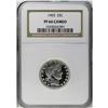 Image 3 : 1903 25C PR66 Cameo NGC. A hint of champagne-gold acro 