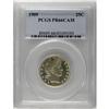 Image 3 : 1909 25C PR66 Cameo PCGS. Light, consistent gold tonin 